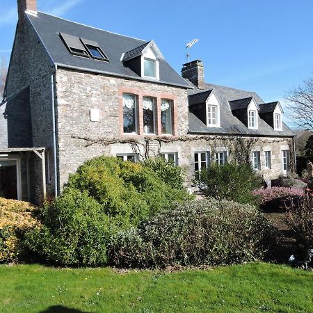 Gite De Charme "La Maison Saint-Leonard" Avec Piscine, Spa, Vue Sur Le Mont Saint-Michel Vains Exterior foto